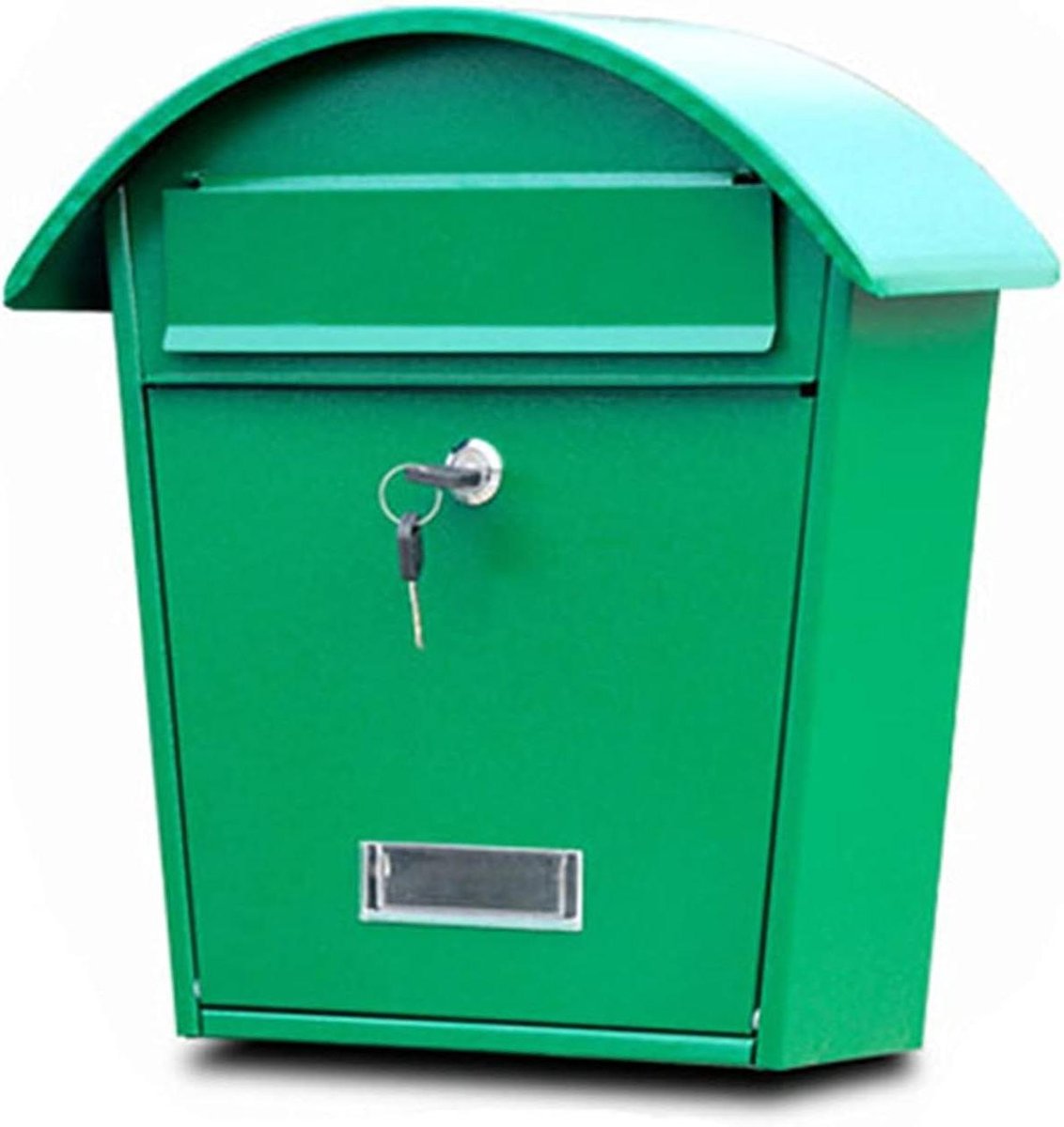 Brievenbus - Suggestiedoos Huis - Post Ontvangen - Grote Capaciteit - 36x13x37cm - Groen