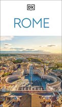 Livre : DK Rome. Le Vatican avec la place et la basilique Saint-Pierre au coucher du soleil.