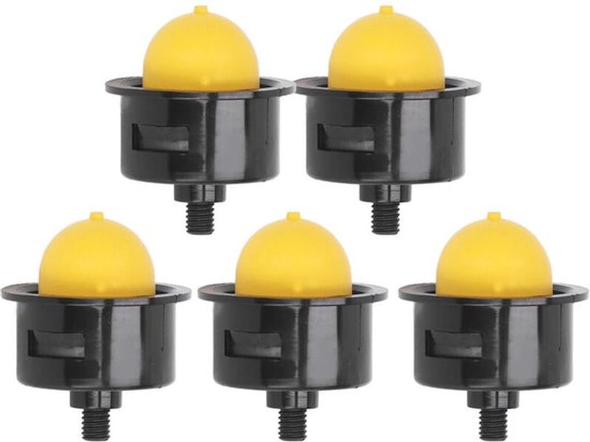 Vijf startbollen geschikt voor carburateurblazers geschikt voor grasmaaiers, geschikt geschikt voor de Fuxetec FX RM-serie.