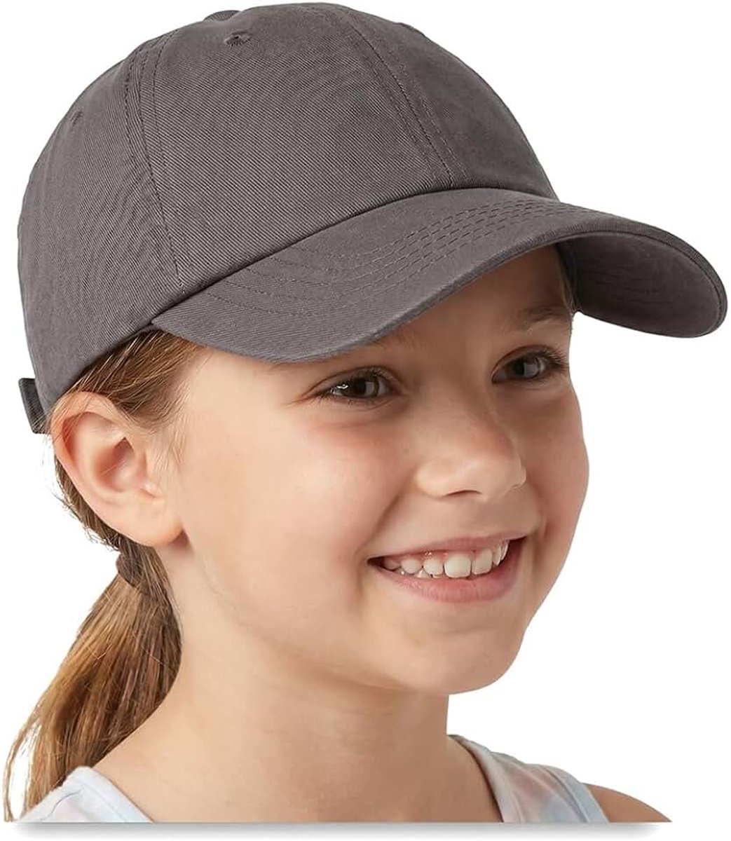 Honkbalpet voor Meisjes Katoen,Kinderen Baseball Pet Ademend Verstelbare,Zonneklep Hoed voor Jongens Licht Stijlvol,Zonnehoed voor Kinderen Zonbescherming,Unisex Strandmutsen Caps voor 1-5 jaar