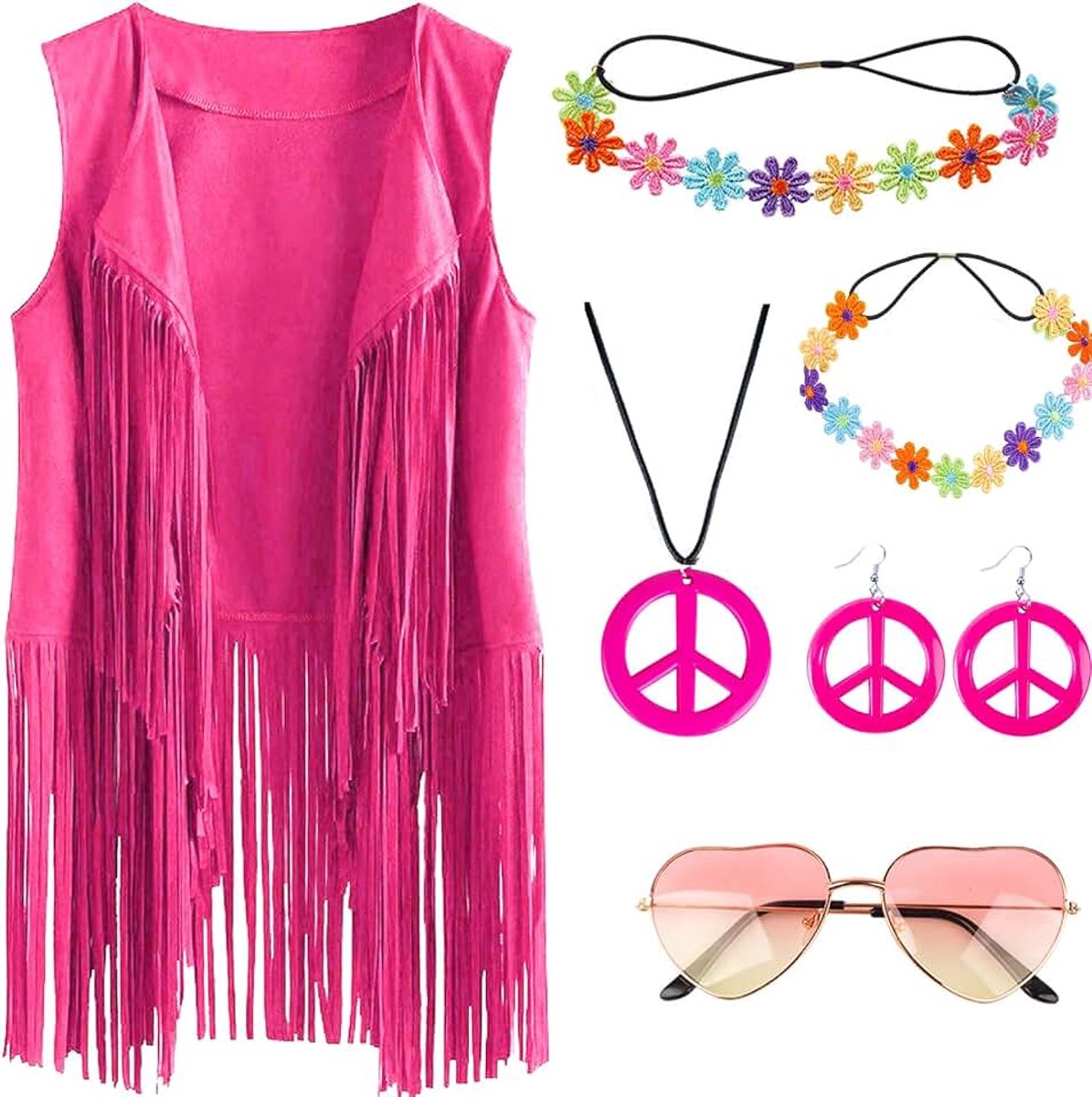 Hippie kostuum