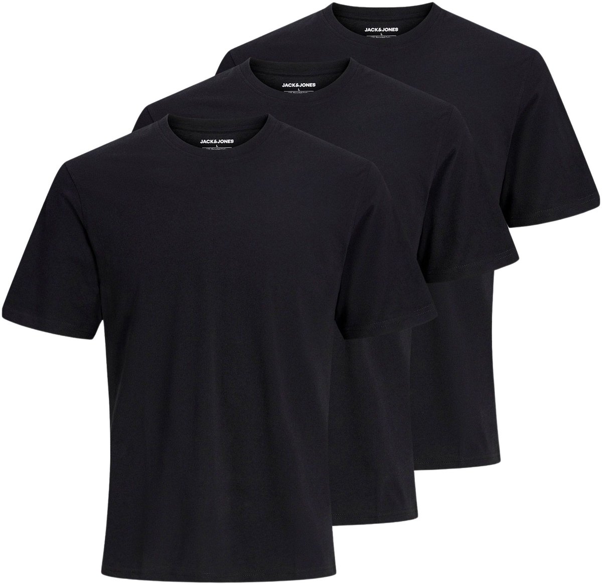Jack & Jones Basic Shirt Heren (3-pack) - Maat S
