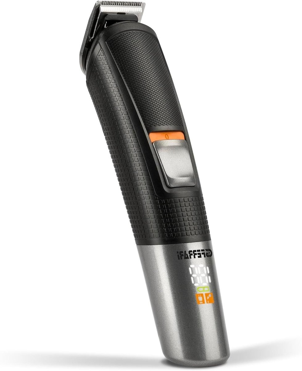 Baardtrimmer Set - Grooming Kit - Persoonlijke Verzorging - 5-in-1 Functionaliteit - 3-12 mm - Zwart