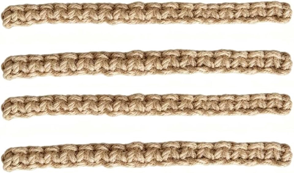 4 stuks gordijnhouders, macramé, gordijnhouder, handgevlochten gordijnhouders voor gordijnen en gordijnen, zonder boren, gordijnband, gordijnhouder, gordijnen, accessoires voor woonkamer
