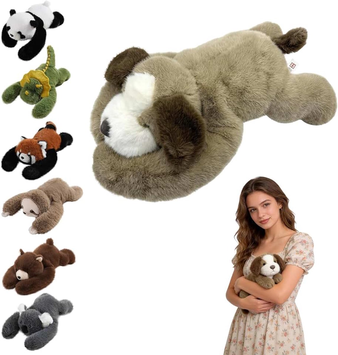 NnOuOnn Gewogen gevulde dieren (beer (45cm, 440g))