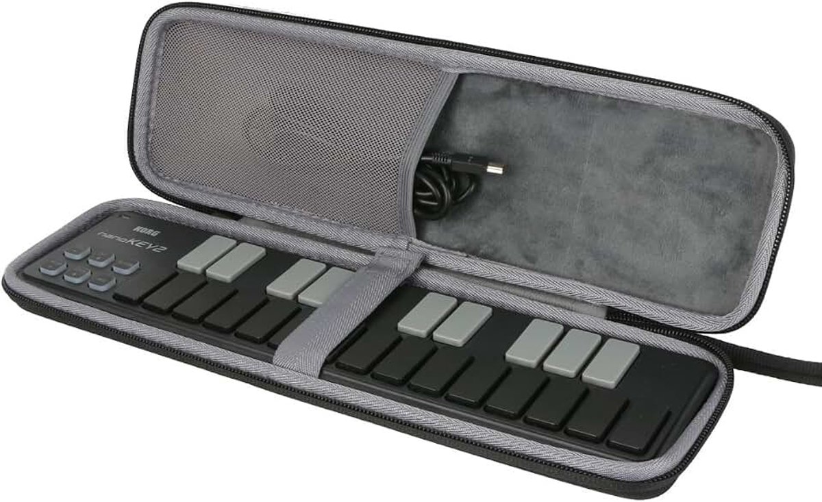 Reisbeschermhoes etui tas voor Korg nanoKEY2 /nanoPAD2/nanoKontTROL2 USB-MIDI-keyboard van co2CREA