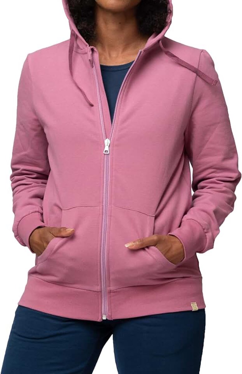 Hoodie In Zachte Sweatkwaliteit, Gots-gecertificeerd dames Sweatjack