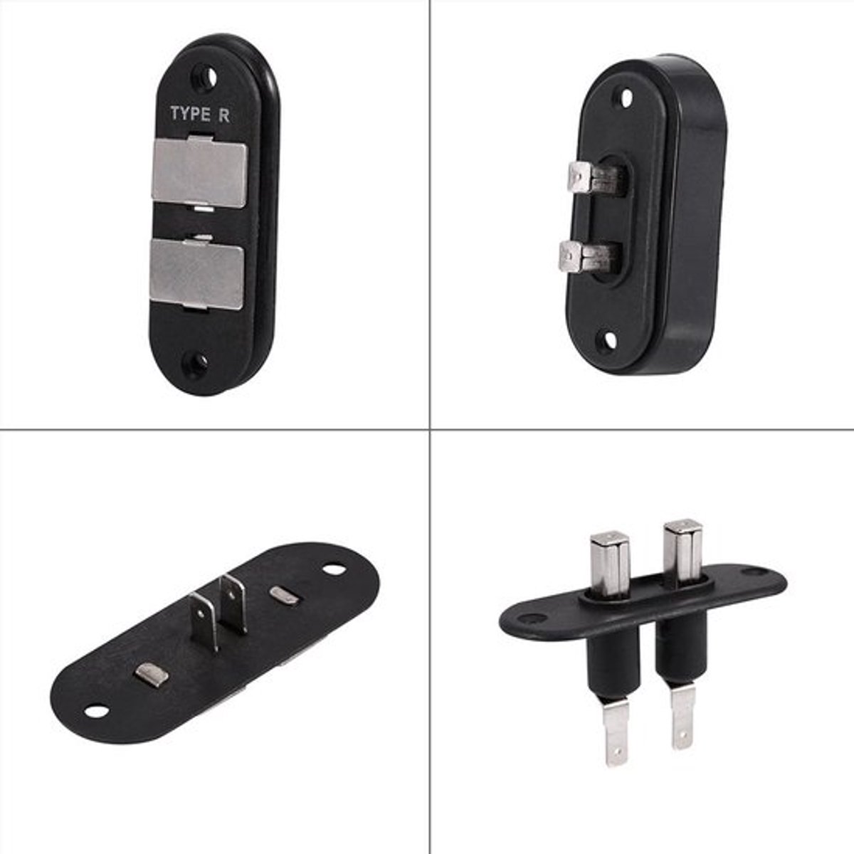 Schuifdeur Contactschakelaar - Alarm Centrale Vergrendelingssystemen - Zwart - Contactschakelaar Latch Kit - Geschikt voor Auto Truck Van...