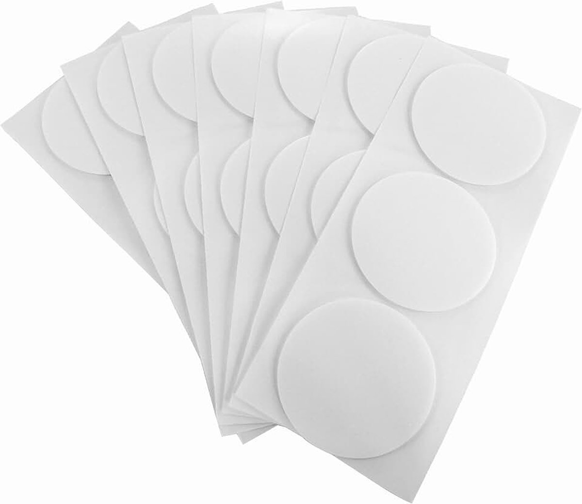 Plakpunten permanent hechtend | 2 mm dikte | Extra sterk | Grootte en hoeveelheid naar keuze Ø 70 mm, 20 Stück