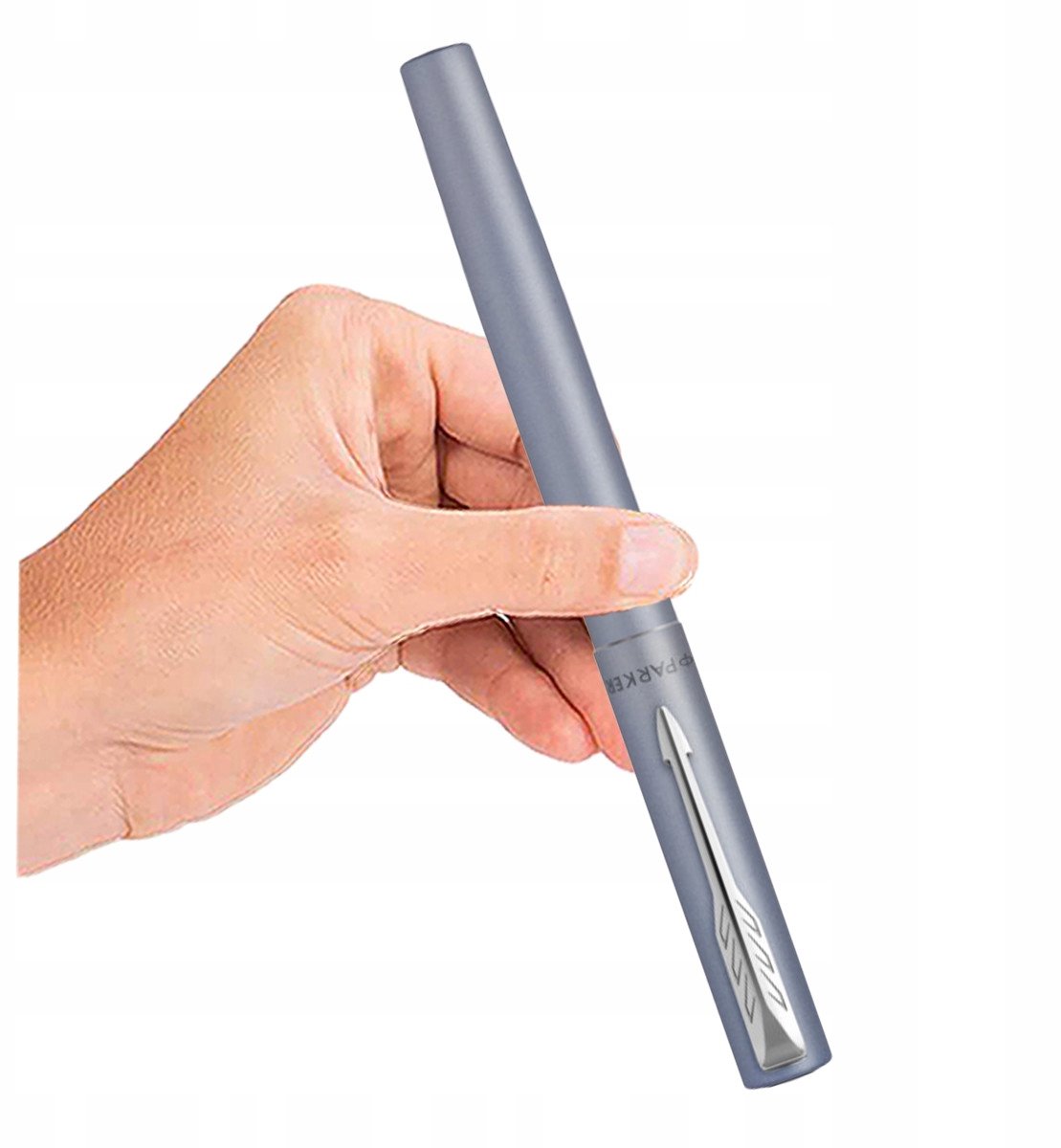 Parker Vector XL Vulpen - Zilver Blauw - F Penpunt