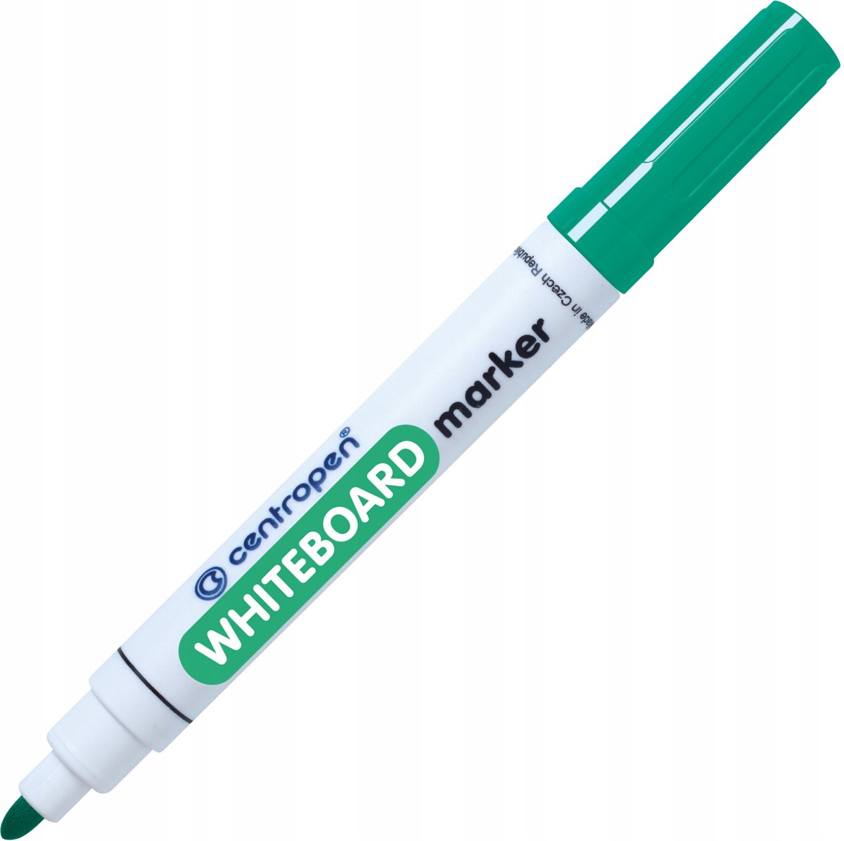Centropen Marker voor Whiteboards - Groen, Rond, 2.5mm