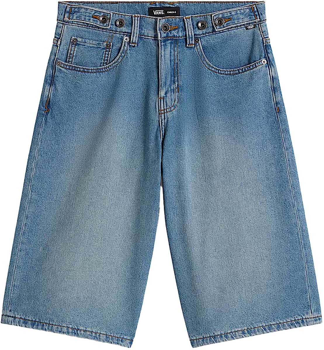 Vans Korte Broek Cinched Check 5 Baggy Fashion Wear Vrouwen Grijs