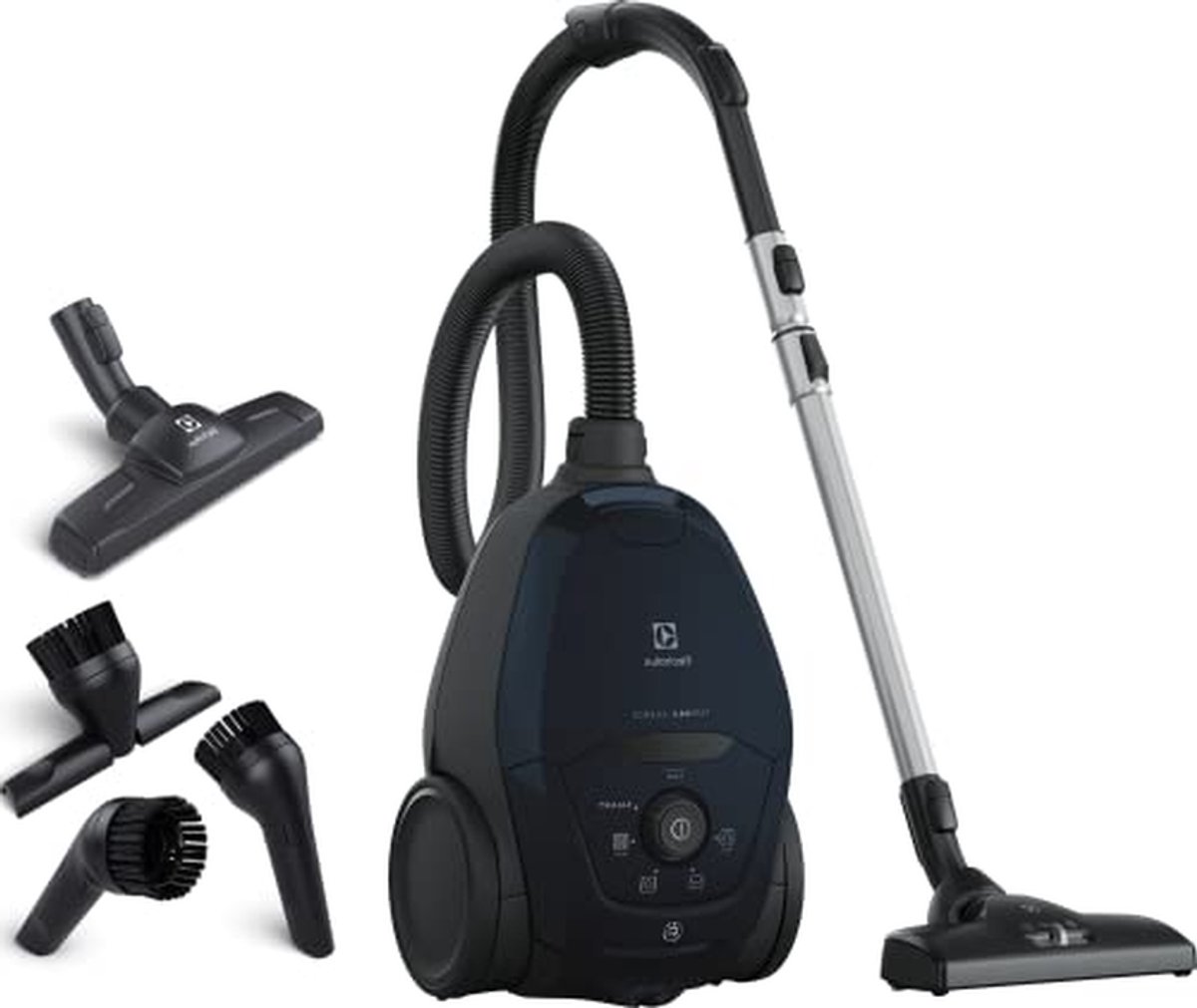Stofzuiger met zak - Schoonmaakapparaat - Efficiënt schoonmaken - SmartMode automatische vermogensregeling - 722 kg - Staal