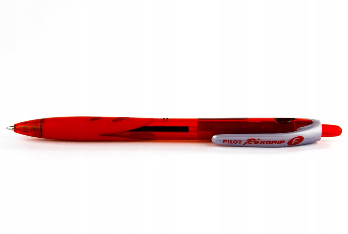 Pilot RexGrip Rode Automatische Pen met Rubberen Grip