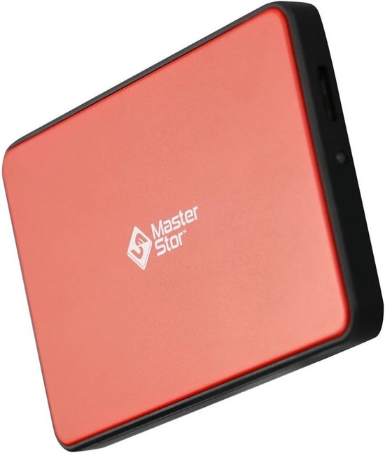 Externe Harde Schijf - Draagbare Opslag - Bestanden Opslaan - Super-Speed USB 3.0 - 500 GB - Rood — afbeelding 5