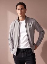 Sjeng Sports MAURICE - Maat: L Sterling - Tennis Vest Mannen - Sportvest - 90% polyester, 10% elastaan, horizontaal geweven stretch