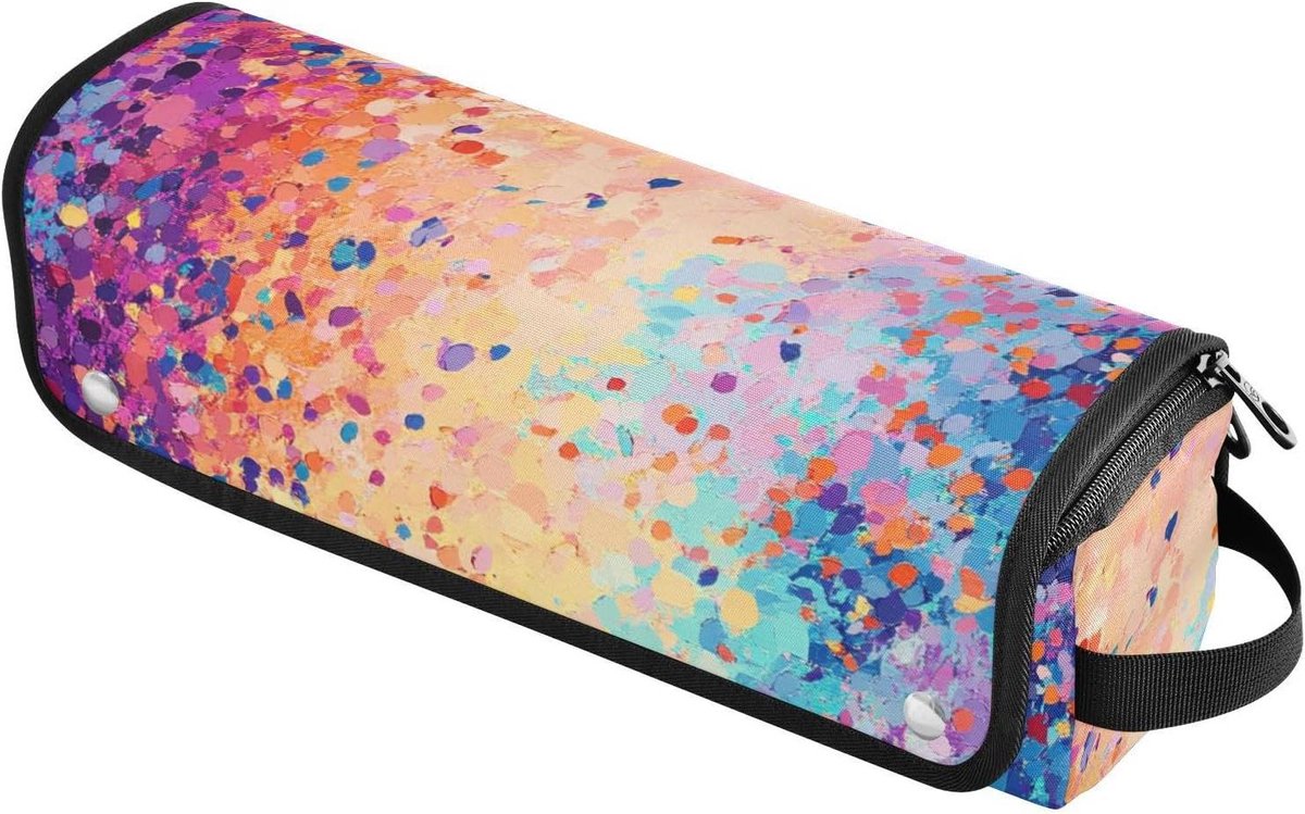 Krultang Organizer - Hittebestendige Mat - Reizen en Opslag - 2-in-1 Ontwerp - 37 cm - Kleurrijk