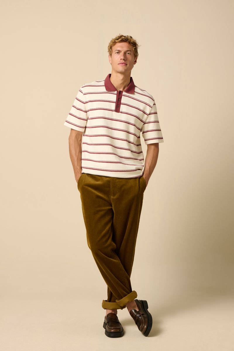 Sissy-Boy - Donkergroene corduroy broek