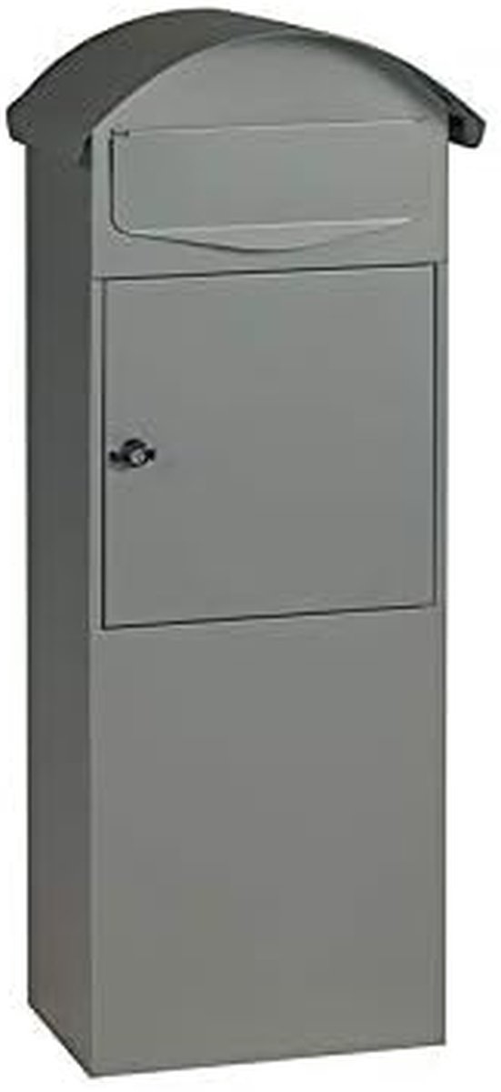 Vrijstaande brievenbus - Brievenbus staand - Post ontvangen - Afsluitbaar design - 1197 kg - Mat grijs