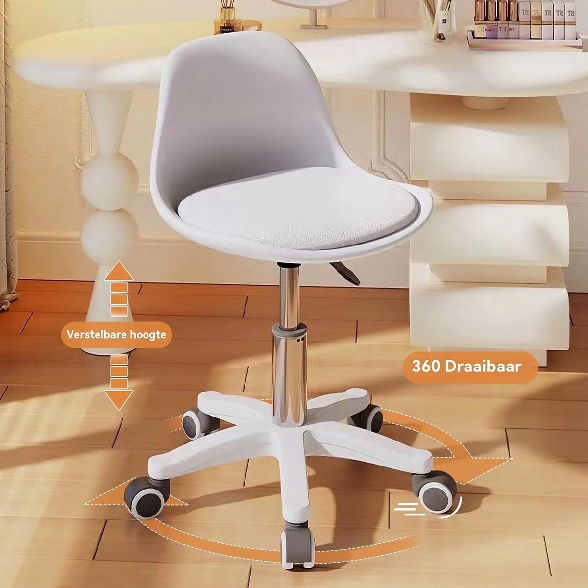 Bureau Stoel - Thuiswerk Stoel thumbnail 4