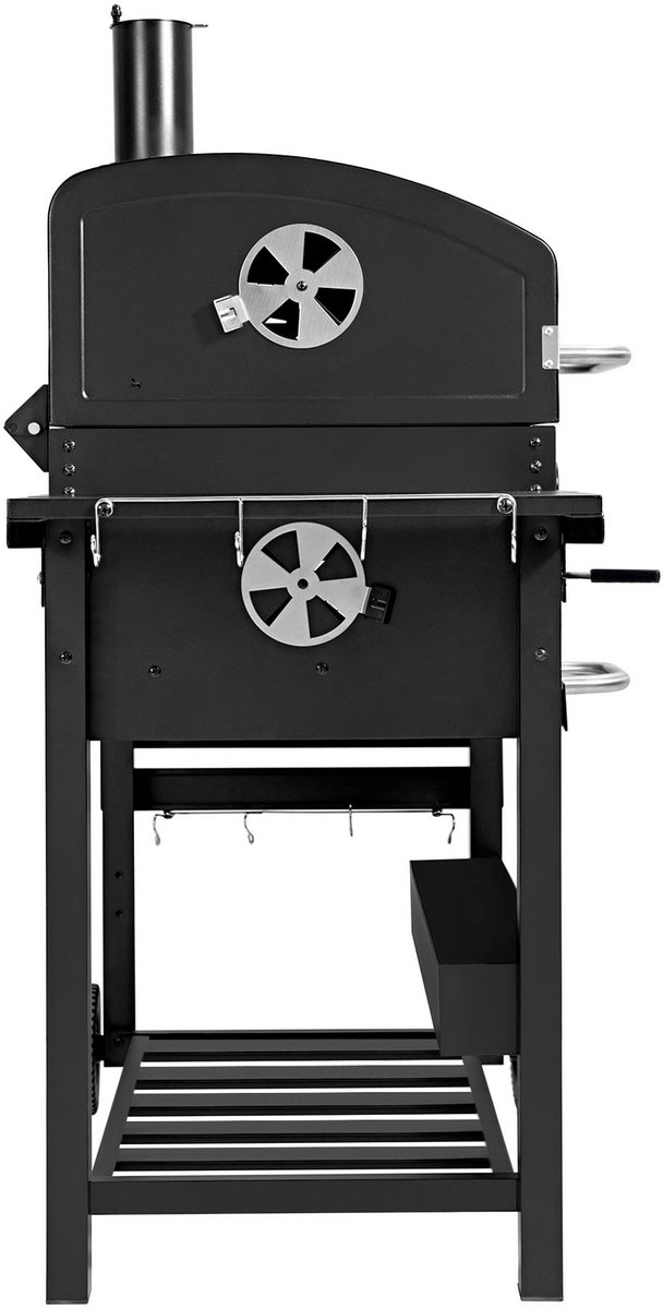 XXL houtskool BBQ - smoker barbecue - 69 x 43 cm grilloppervlak - draagbaar — afbeelding 5