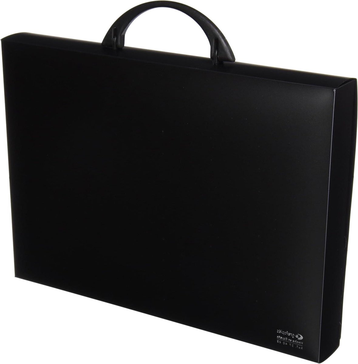 Aktetas - Documententas - Kantoor Organisatie - Extra weerstand materiaal - Rug 40 mm - Zwart