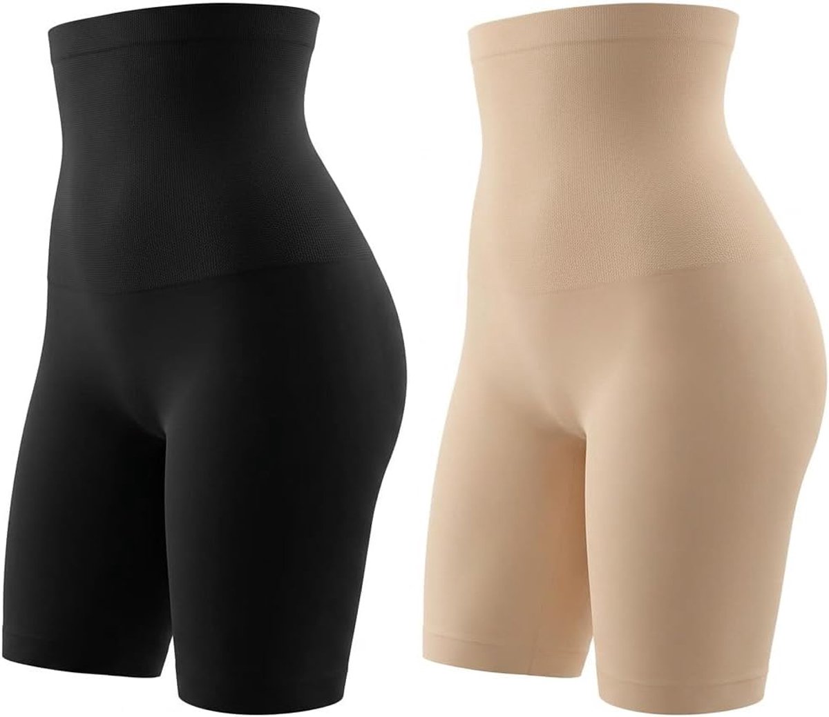 Corrigerende Onderkleding voor Dames - Corrigerende shorts met hoge taille en buikcorrectie, afslankend voor de dijen