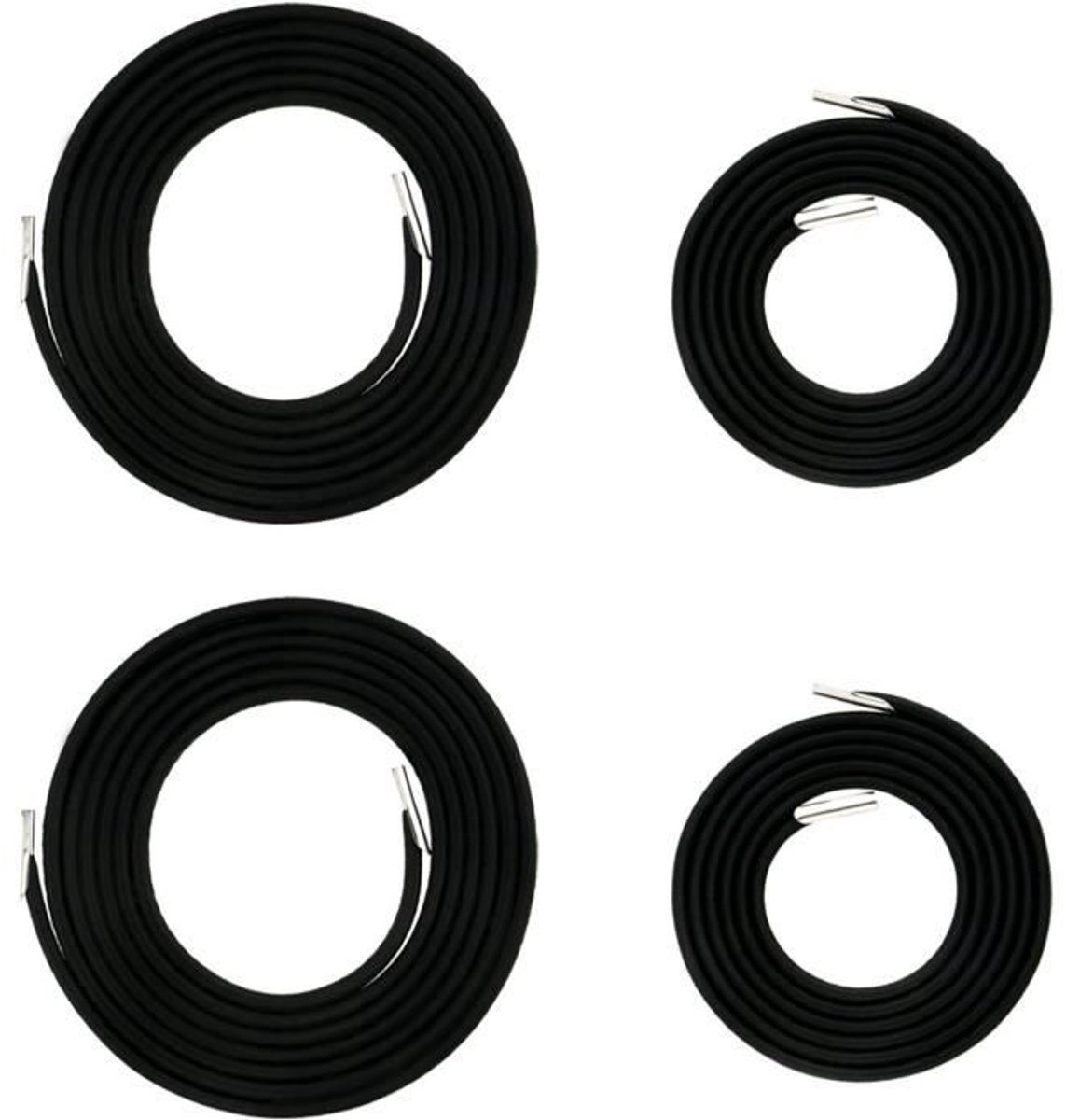 LISM-Elastisch touw - Ligstoel - 2 lange touwen (2,2 meter) - 2 korte touwen (1,5 meter) - Hoge kwaliteit