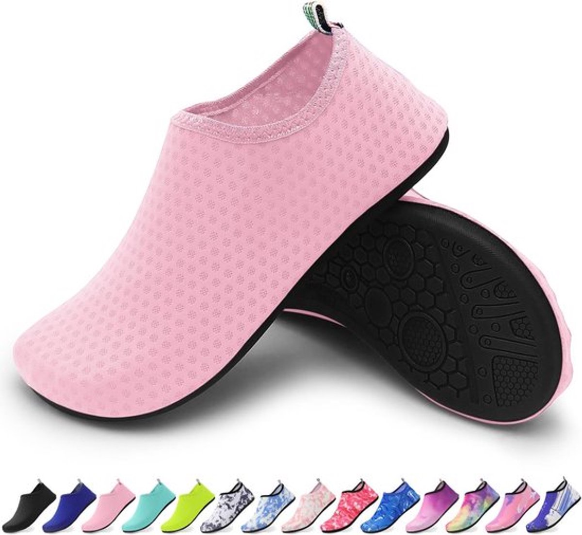 Waterschoenen Heren Dames Ademend Sneldrogend Anti-slip voor Zwemmen en Watersporten