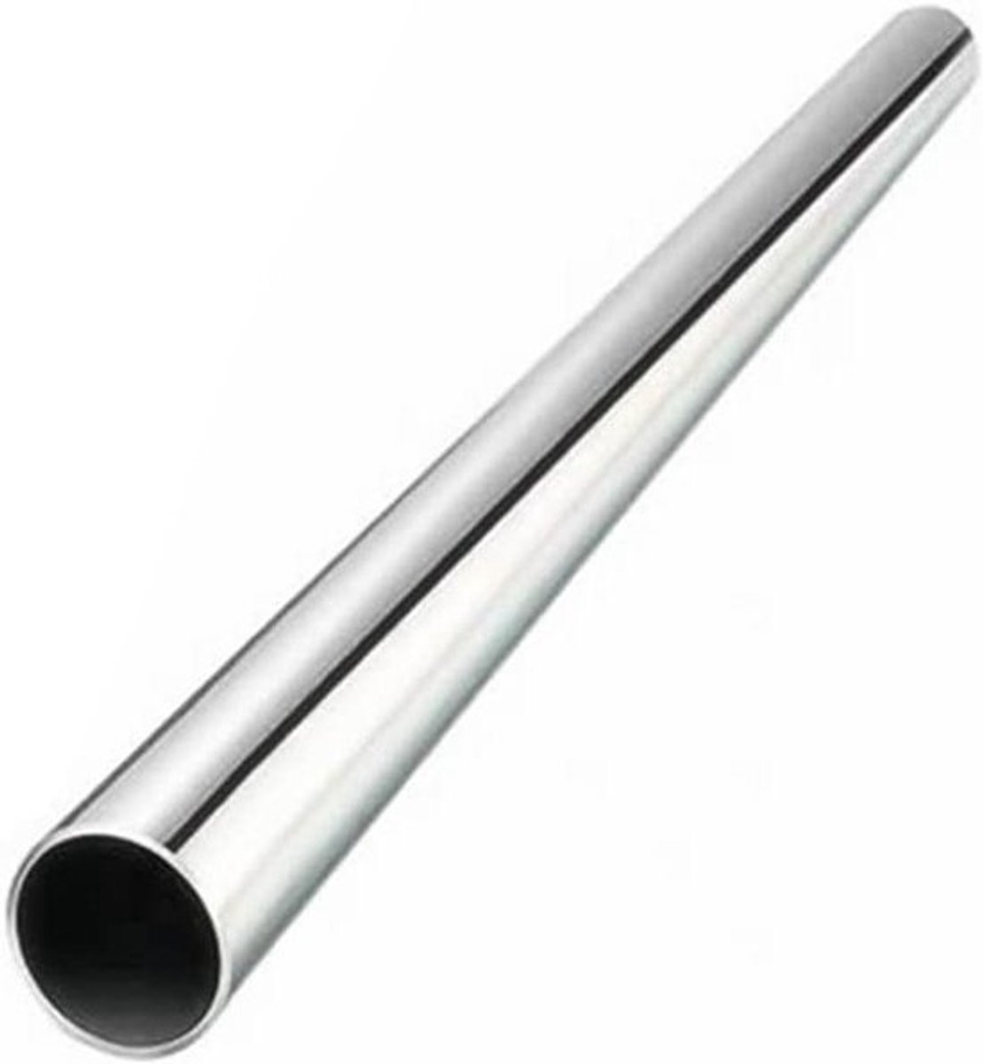 Roestvrijstalen Capillaire Buis - 304 Roestvrijstaal - Naadloos - 8,4 mm ID - 10 mm OD - 0,8 mm Wanddikte - Metaal - Lengte 250 mm - Geschikt voor Diverse Toepassingen - Zilver Kleur