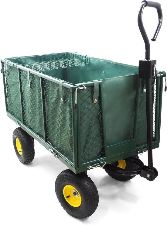 Bolderwagen - Bolderkar - Strandkar - transport wagen van Merkloos — afbeelding 5