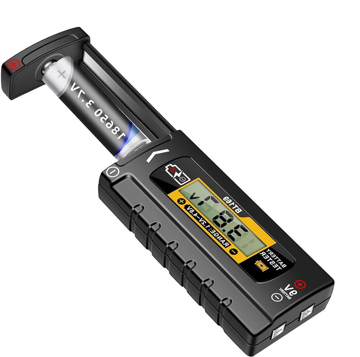 Batterij Tester - Batterij Checker Monitor - Batterij Gezondheid Checken - Digitaal Display - 11 x 5 x 2 cm