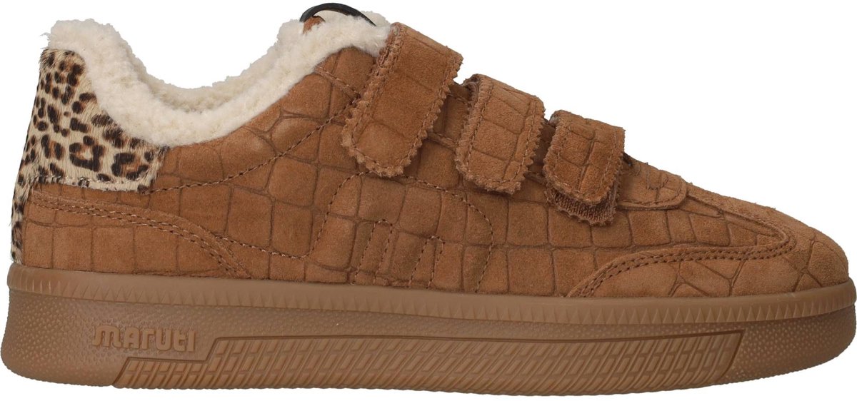 Maruti Yana Suede Sneakers - Dames - Bruin - Maat 42