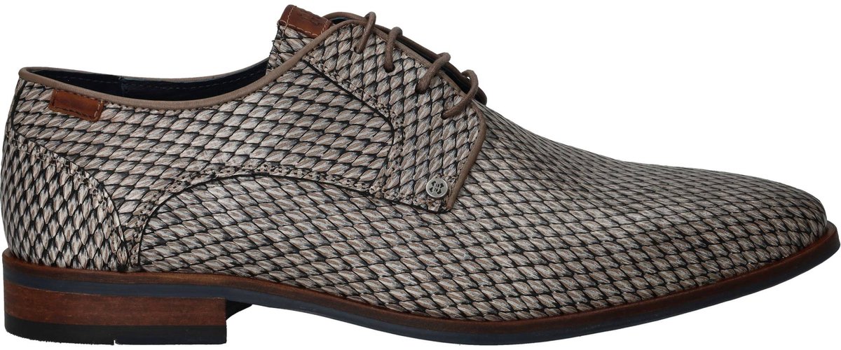 Berkelmans Oulton Veterschoenen - Heren - Bruin - Maat:48