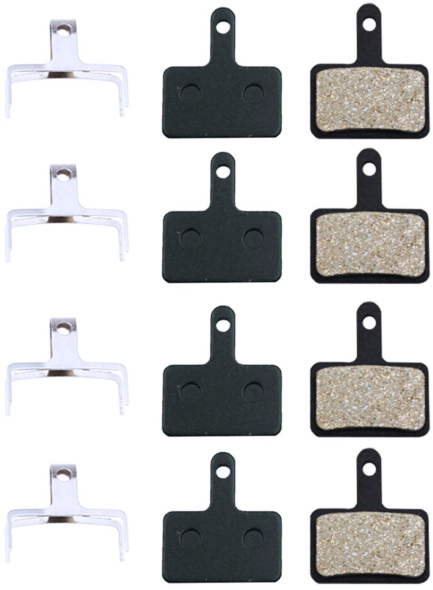 Remblokken voor fiets, hars, halfmetalen vervanging voor Tektro A10.11 E10.11 P20.11 Aquila Auriga Orion Draco Gemini set