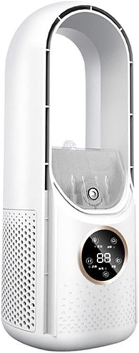 Draagbare Airco - Luchtkoeler Ventilator - Ruimte Koelen - Stille Timer Functie - Compact Ontwerp - Wit