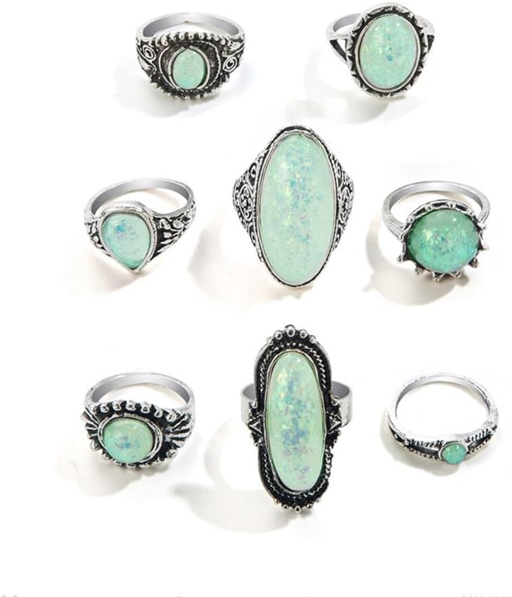 Ringen dames retro stijl ringen elegant en origineel voor dagelijks gebruik party festival muziek