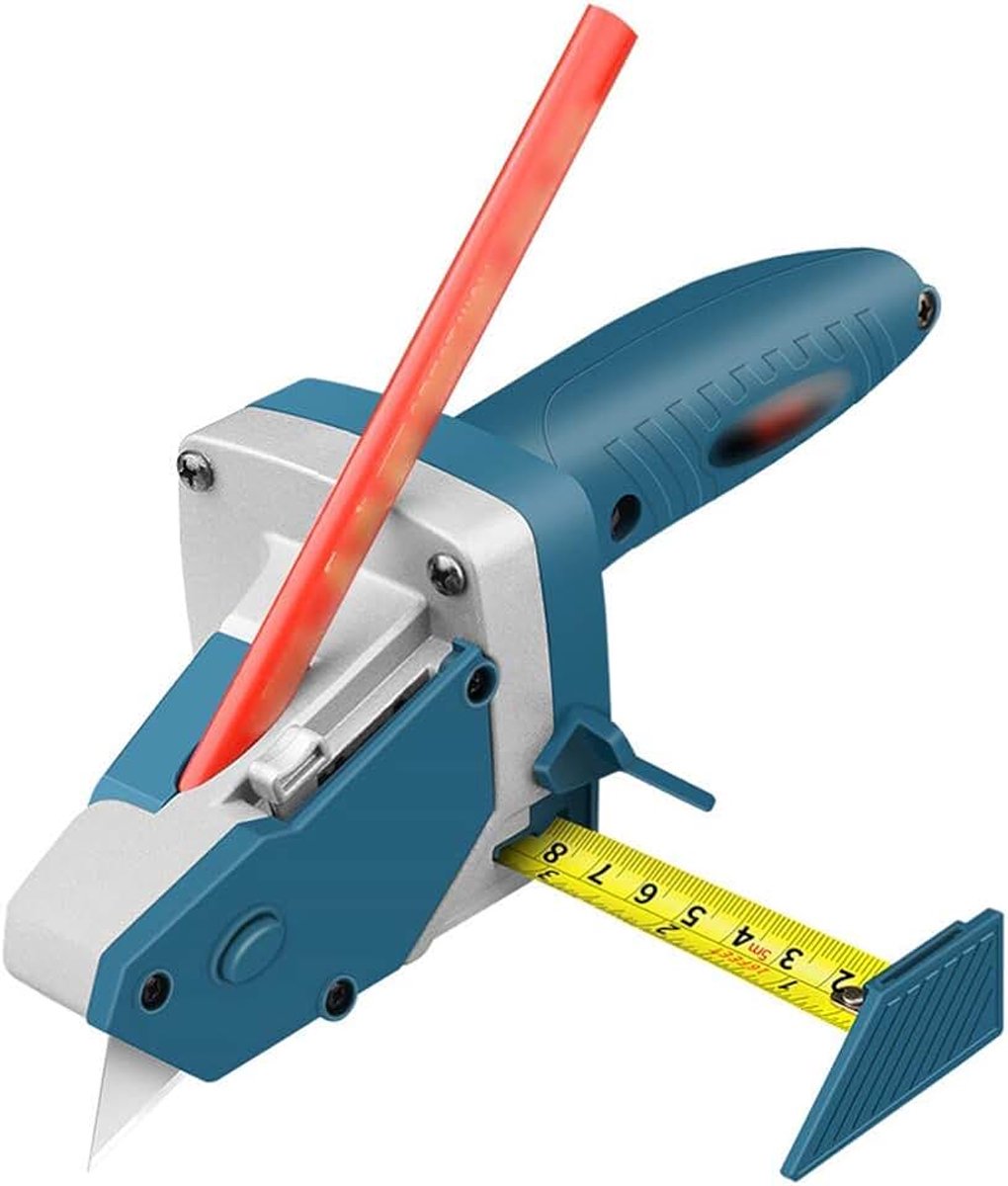 Gipsplaatsnijder - Nauwkeurig Rond/Recht Kras-/Snijgereedschap Met Meetlintmeter, Voor Gipsplaat/Gipsplaat/Houtbewerking Handgereedschap