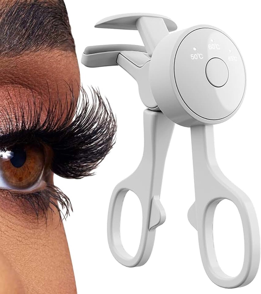 Wimperkrultang Oplaadbare Verwarmde Wimperkrultang | 230mAh Draagbare Make-Up Accessoire, Herbruikbare Krultang voor Dagelijks en Reizen