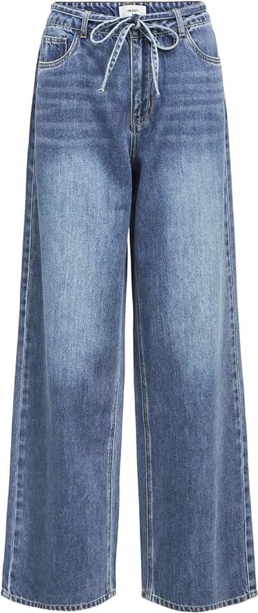 Jeans Noos Objrosie Mw Wide Jeans Noos