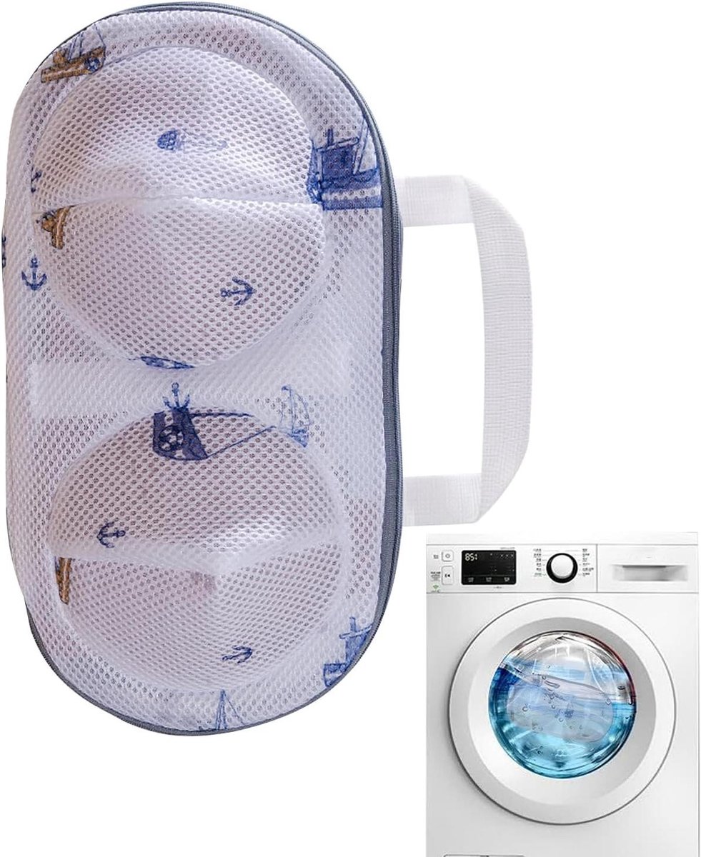 Wastafel Waszakken - Lingerie Beschermers - Gevoelige Kleding Wassen - Knoopvrije Oplossing - 20 x 34 cm - Meerkleurig