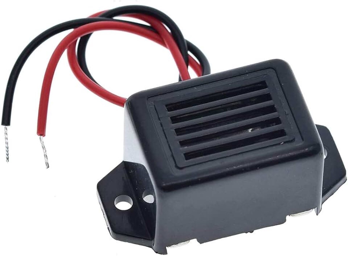 1 stuk DC 85dB Mini Elektronisch Alarm Buzzer Met Draad Constante Toon Voor DIY Elektronisch Zwart