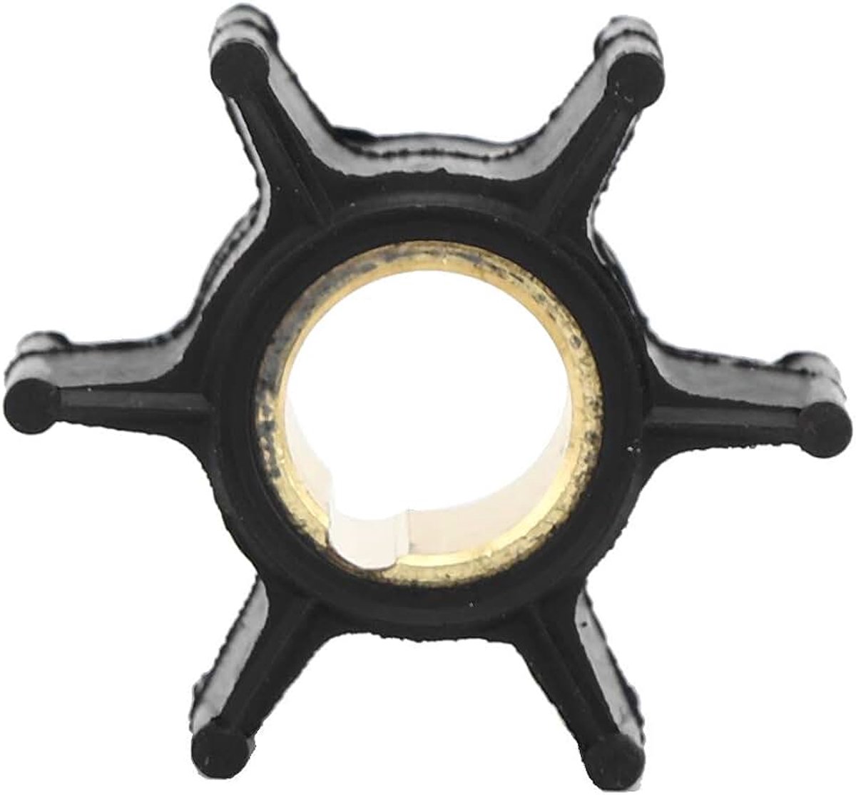 Waterpomp Waaier, Rubber Koper Buitenboordmotor Waterpomp Waaier Deel 386084 Past voor Evinrude 2-Stroke 4-Stroke Buitenboordmotor Accessoire