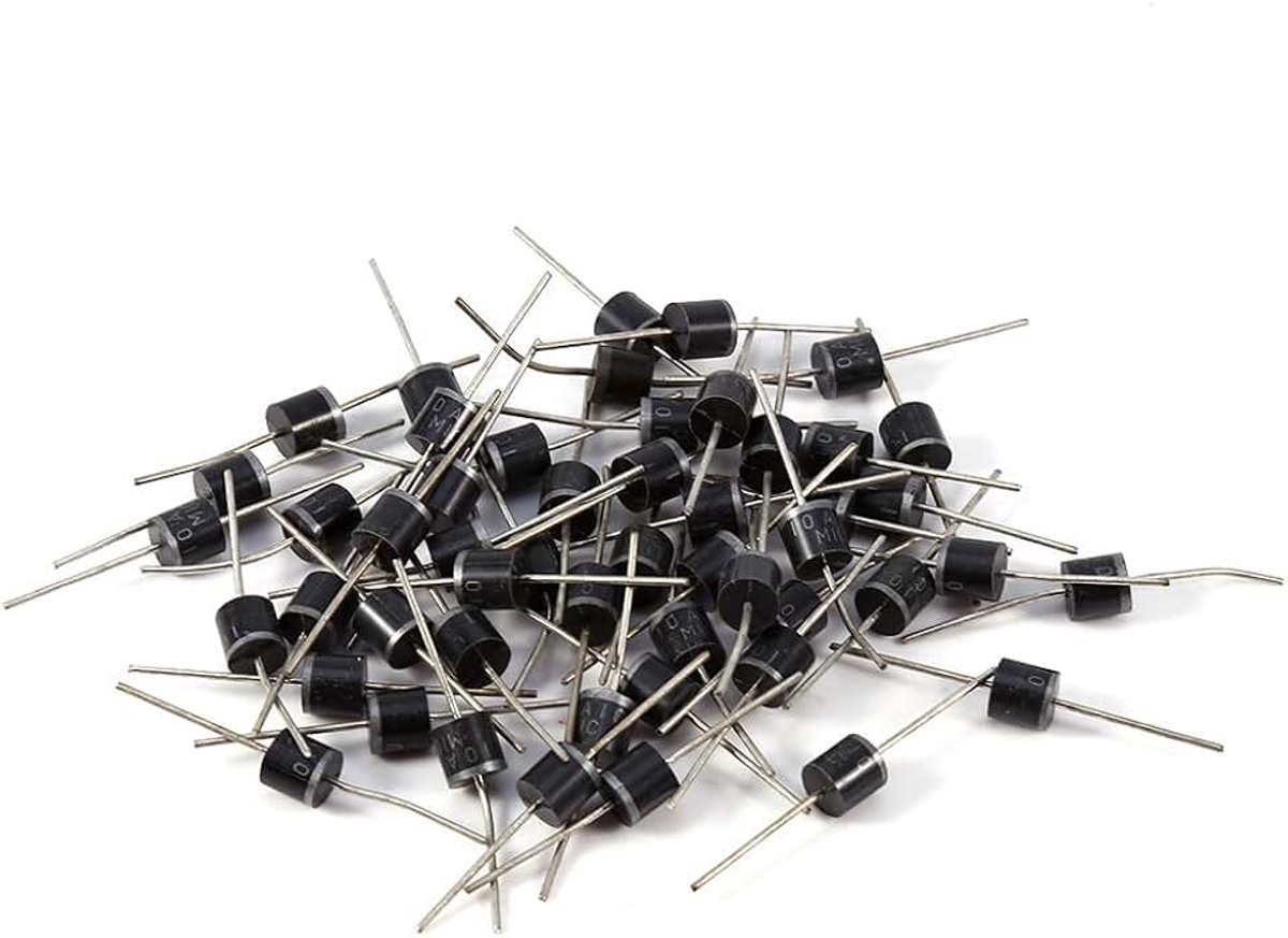 10A10 1000V 10A Hoogspanningsgelijkrichterdiode - 50 stuks
