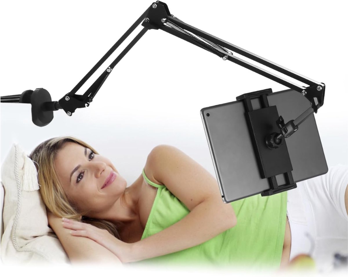 Zavio® Ipad Standaard Statief - Telefoon - Verstelbaar