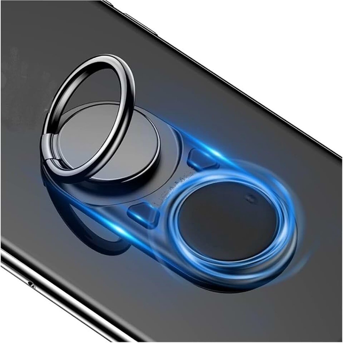 Ring to Eliminate Anxiety Explodes the Plastic Bubbles with your Push Button and Rotates the Wheel voor Vsmart Aris Pro (2020) - Black