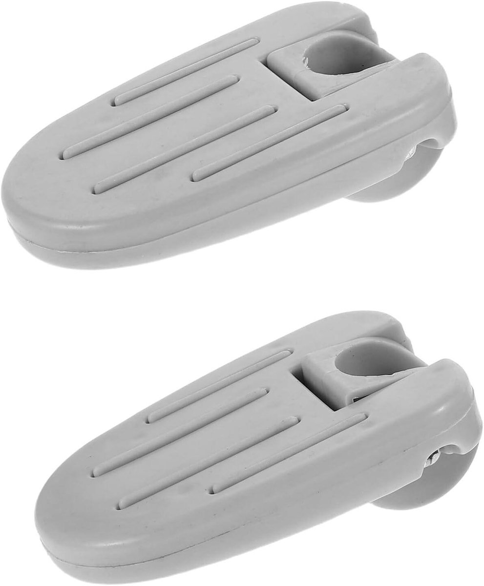 Kinderdriewieler Pedalen Fietsvoetsteun Kinderfiets Veilig Fietsen Ergonomisch Ontwerp 9.20X6.20X3.20CM Grijs