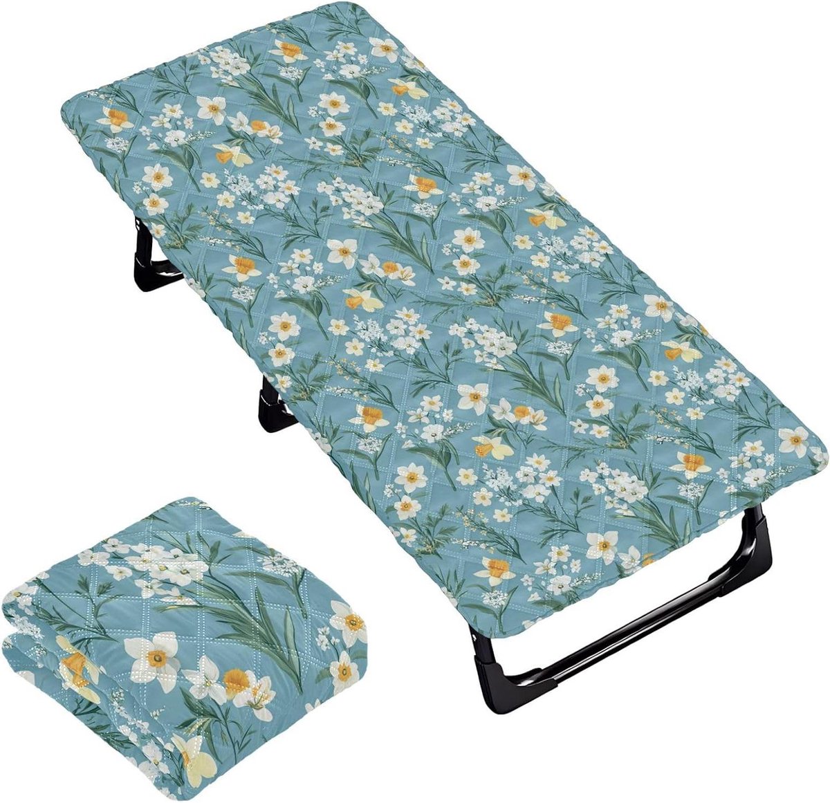 Peuter Luchtmatras Laken - Reisbed Laken Ledikant Laken - Comfortabel Rusten - Wasbaar en Stevig - 126 x 63 cm