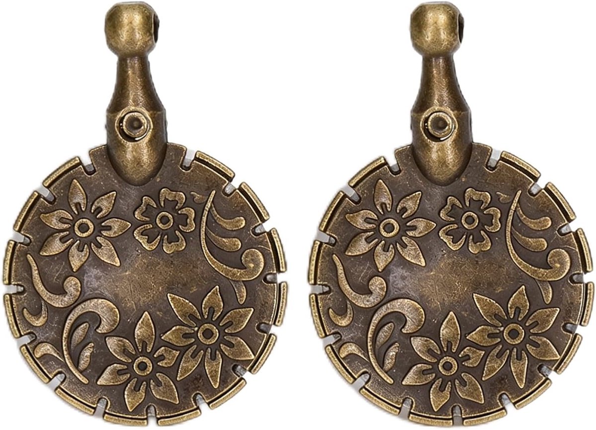 2 stuks Garensnijder Hangers, Metalen Draadafsnijder Hanger Ronde Vorm Garensnijder Hanger voor DIY Naaien