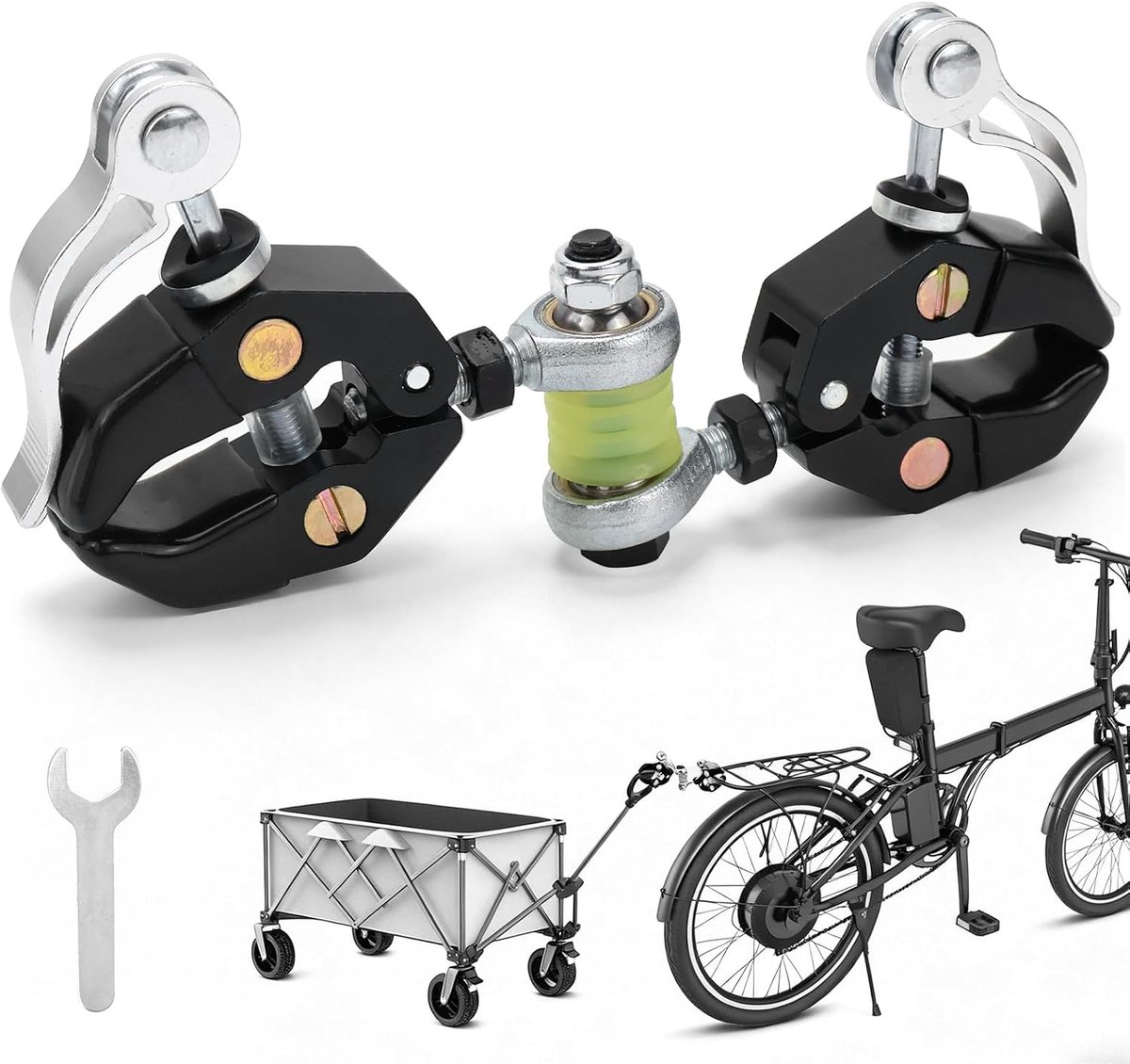 Compatibel met gangbare 10–45 mm fietszadelpen - Tot 40 kg belastbaar